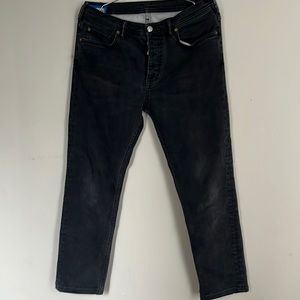 Black Acne Jeans